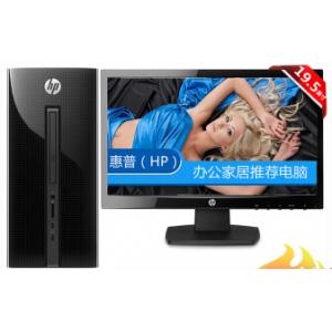 惠普（HP） 251-2系列 台式主机电脑 家用办公4GB 500GB 光驱刻录 W10 主机+19.45英寸 LED显示器 570-p010cn G3900无线wifi蓝牙