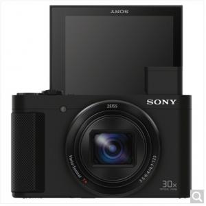 索尼（SONY） DSC-HX90 数码相机黑色（1820万有效像素 30倍光学变焦 24mm广角蔡司镜头 Wi-Fi遥控拍摄）
