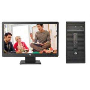 惠普（HP） 288Pro G2 MT 商用办公台式机电脑整机（i5-6500 8G 1T DVD 2G独显 WIN7 3年上门服务） 主机+21.5英寸显示器