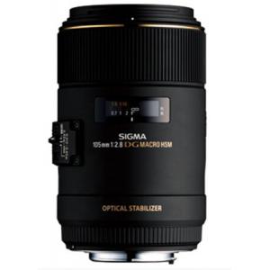 适马（SIGMA）105mm F2.8 EX DG OS HSM MACRO 全画幅 大光圈微距镜头 昆虫花草人像（佳能单反卡口）