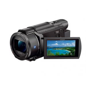 索尼（SONY）FDR-AX60 4K数码摄像机 家用摄像机 5轴防抖约20倍光学变焦 黑色