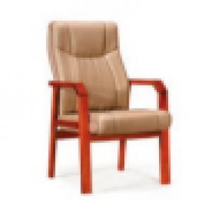 昊丰KY-6112-1会议椅（环保皮）米黄色