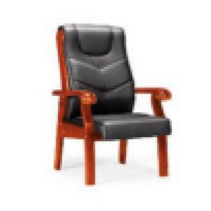 昊丰KY-6083-1会议椅（环保皮）黑色