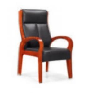 昊丰KY-239-1会议椅（环保皮）黑色