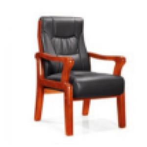 昊丰KY-051-1会议椅（环保皮）黑色
