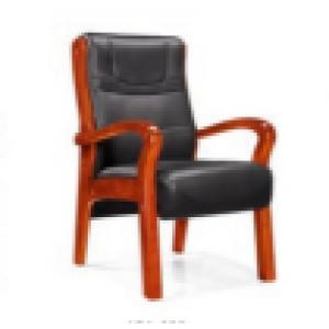 昊丰KY-036-1会议椅（环保皮）黑色