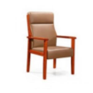 昊丰KY-286-1会议椅（环保皮）黑色