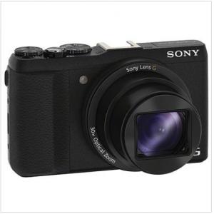索尼（SONY） DSC-HX60 数码相机 黑色（2040万有效像素 30倍光学变焦 24mm广角 Wi-Fi遥控拍摄）