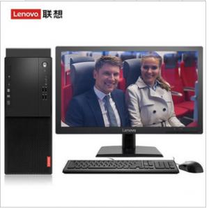 联想（Lenovo）启天M415 台式电脑 I5-7500 8G 1T 21.5寸显示器 DVD刻录 WIN7 硬盘隔离卡