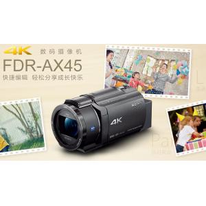 索尼（SONY）FDR-AX45家用/直播4K高清数码摄像机...