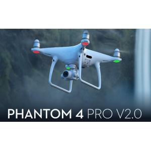 DJI大疆 精灵 phantom4 Pro V2.0 (白色 专业航拍无人机 2000万像素 30分钟续航 机械快门 支持SD卡 不带屏幕 单电)
