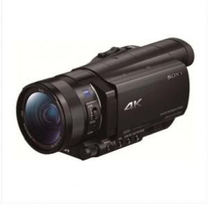 索尼（SONY）FDR-AX100E 高清数码摄像机套装 （电池 包 128G卡 三脚架）