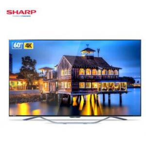 夏普（SHARP） LCD-60SU861A 60英寸4K超高清 人工智能语音液晶显示器（含移动支架）