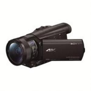 索尼（SONY）FDR-AX100E 4K高清数码摄像机 1英寸CMOS 光学防抖 12倍光学变焦