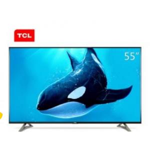 TCL D55A620U 55英寸 电视机 4K超高清超薄H...