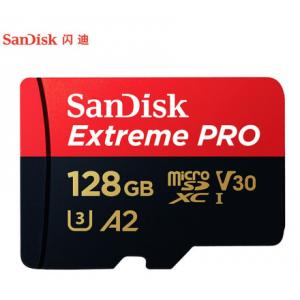 闪迪（SanDisk）128GB TF（MicroSD）存储卡U3 C10 V30 A2 4K 至尊超极速移动版内存卡 读速170MB/s