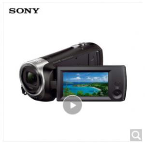 索尼摄像机CX405(含128G存储卡、专用三脚架、摄像机包...