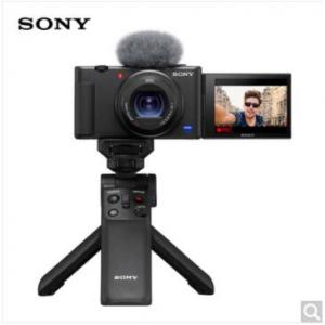 索尼ZV1相机 套装（包含闪迪SD128G/170x卡+捕捉者BX1电池+捷宝2508三脚架+摄影包）